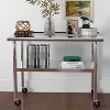 Heavy-Duty Stainless Steel Work & Prep Table, NSF Commercial-Grade Table with Adjustable Lower Shelf for Kitchen, Restaurant, Home, Garage, Hotel - 3 of 3