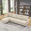 NicBex L-Shaped Sectional Sofa,3-Seat Couch Set with Chaise for Living Room,Apartment,Office - 2 of 4
