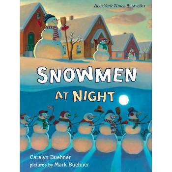 Snowmen at Night Lap Board Book - by  Caralyn Buehner