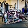 Gym Duffle Bag Backpack with Shoe Compartment,4 ways Travel Backpack for Women and Men - 2 of 4