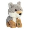 Aurora Mini Wolf Eco Nation Eco-Friendly Stuffed Animal Gray 4.5" - image 2 of 4