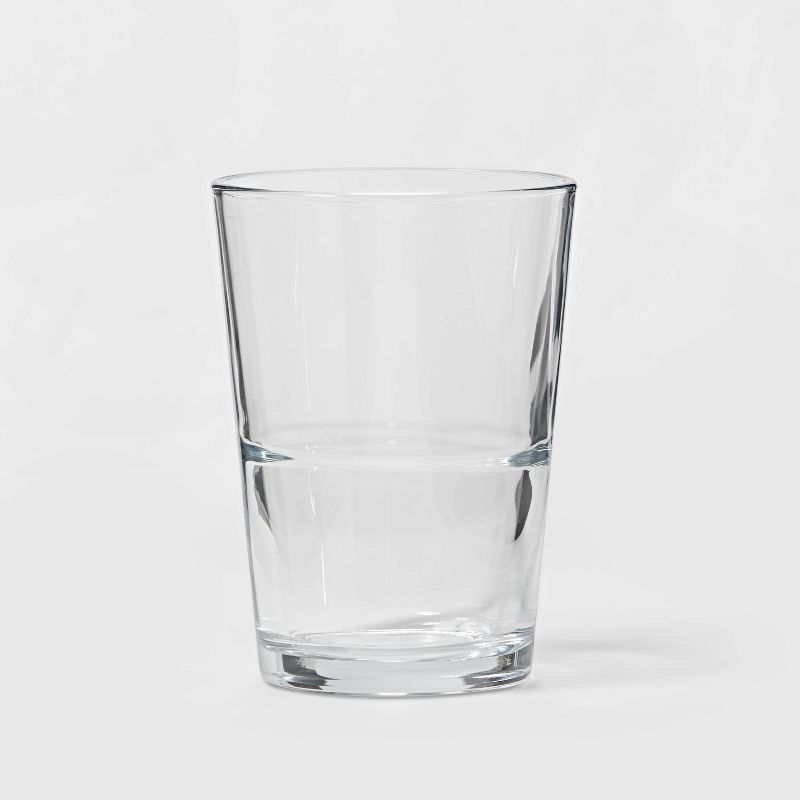 Glass Stackable Tumbler - Threshold™, 1 of 8