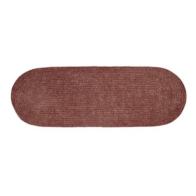 Chenille Solid Collection 100% Polyester Reversible Indoor Area Utility Rug - Better Trends