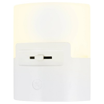 GE UltraBrite Motion Activated LED Night Light, White