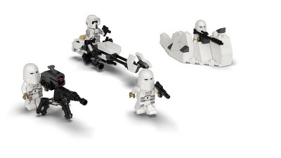 LEGO Star Wars 75320 Pack de combat Snowtrooper, Set Collector avec 4  Figurines pas cher 