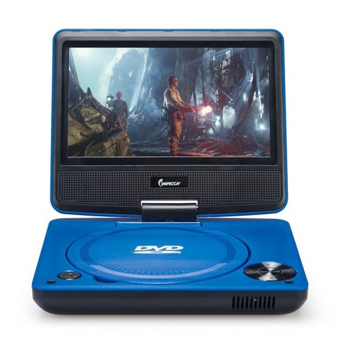 Mos Bijbel Bemiddelaar Impecca 7-inch 270 Swivel Screen Portable Dvd Player, Blue : Target