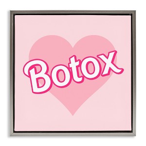 Stupell Industries Pink Heart Botox, 25" x 25" - 1 of 4