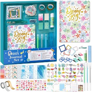 Belatt DIY Journal Kit for Girls & Boys - Birthday & Christmas Gift for Ages 8-12, Scrapbook & Diary Set for Creativity, Mindfulness & Self-Expression - 1 of 4