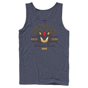 Mens Sonic the Hedgehog Shadow Ultimate Power Tank Top - 1 of 4