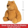 GUND Growler Teddy Bear Classic Large Brown Bear Plush Stuffed Animal Toy, 15” - 4 of 4