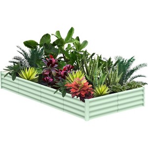 CuisinSmart Outdoor Rectangular Raised Garden Bed, Rectangular Planter Raised Beds for Plants, Vegetables and Flowers - 1 of 4