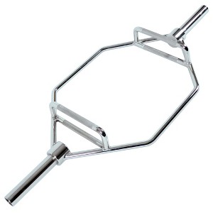 Sunny Health & Fitness 58" Olympic Hex Bar 51lbs - 1 of 4
