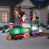 Gemmy Giant Christmas Inflatable Jack Skellington Train Scene, 6 ft Tall, Multi - 2 of 2