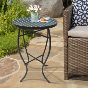 Saint Birch Lori Mosaic Folding Side Table - 1 of 3