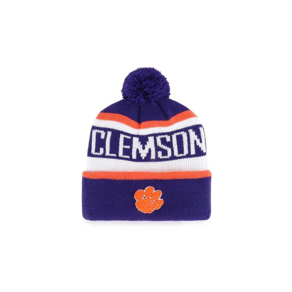 NCAA Clemson Tigers Pom Knit Beanie