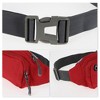 Unique Bargains Comfortable Double Layer Running Belt 1 Pc - 3 of 4