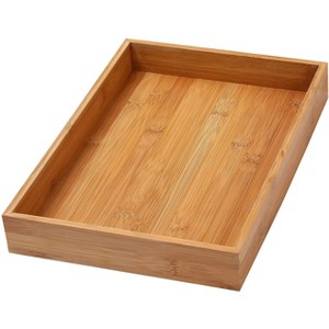 YBM HOME Bamboo Drawer Organizer Storage Box for Kitchen Drawer, Junk Drawer, Office, Bedroom, Children Room, Craft, Sewing, and Bathroom, Pack of 12 - 1 of 4