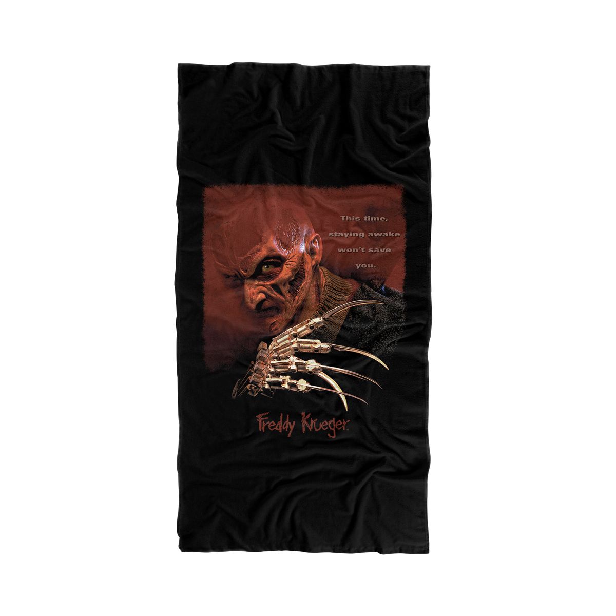 A Nightmare On Elm Street Freddy Krueger Large Face 30" x 60" Beach Towel