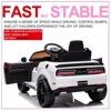 Jojoka Power Wheels with Remote Control, Licensed Dodge Challenger Electric Car for Kids, 12v Battery-Powered Ride-on - 3 of 4