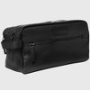 Alpine Swiss Sedona Toiletry Bag Genuine Leather Shaving Kit Dopp Kit Travel Case - image 2 of 4