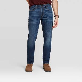 Men's Skinny Fit Jeans - Goodfellow & Co™ Dark Blue Denim 28x30