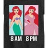 Girls' - Disney Princess - Ariel Day and Night Wear Fitted Short Sleeve Graphic T-Shirt - 2 of 4