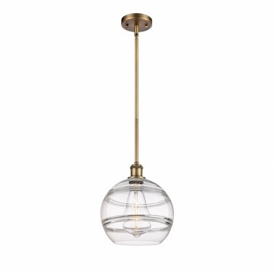 Rochester - 1 Light Stem Hung Mini Pendant In Industrial Style-11.63 Inches Tall and 10 Inches Wide