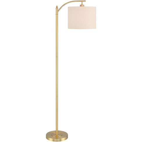 Tall gold deals lamp