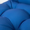 ARTPLAN Seat/Back Outdoor Chair Cushion,Set of 4 Patio Chair Cushion with Tie,Tufted Replacement for Patio Furniture,40x20x4 Inches,4 Count - 4 of 4