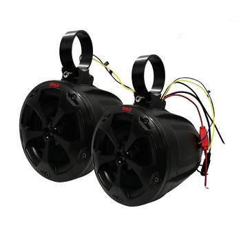 Pyle 4" Off-Road Bluetooth Waterproof Speakers - Black