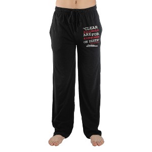 Mens Parks and Rec Show Quote Sleep Pajama Pants - 1 of 2