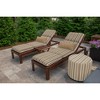 Casual Cushion Fabric 1-Piece Outdoor Chaise Cushion, 22.5"W x 74"L - 2 of 4