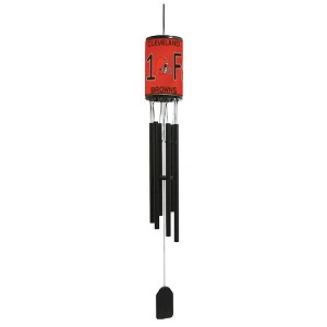 NFL Wind Chime, #1 Fan with Team Logo - Cleveland Browns - 1 of 2