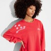Women's Oversized Pullover Sweatshirt - Wild Fable™ - 4 of 4