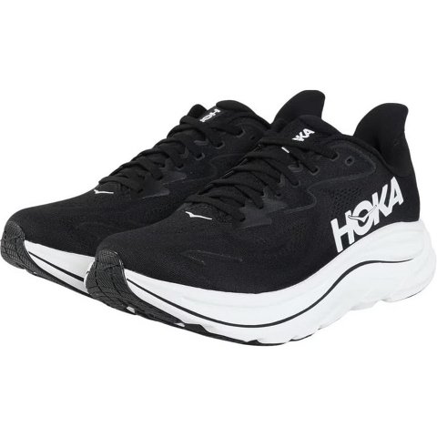 Обувь HOKA Women's Clifton 10 Running Shoes Black/White, Size 7.5