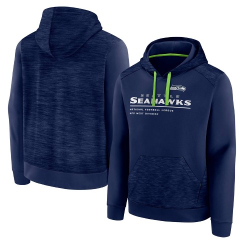 NFL Seattle Seahawks Men's Long Sleeve Performance Hooded Sweatshirt - image 1 of 3