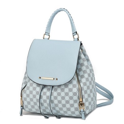 MKF Collection Kimberly Backpack Circular Print Tote Bag by Mia K