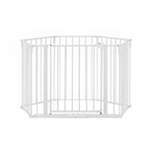 Regalo 130" 6 Panel Super Wide 2-in-1 Configurable Metal Safety Gate