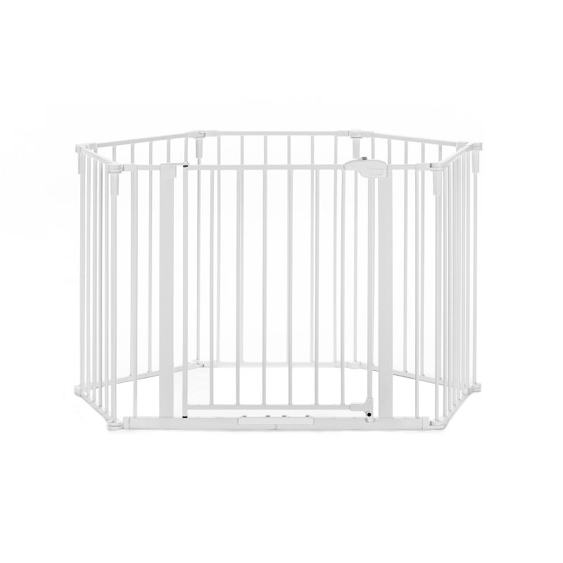Regalo 130&#34; 6 Panel Super Wide 2-in-1 Configurable Metal Safety Gate, 1 of 6