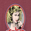 Women's - Grease - Sandy Olsson Lightweight French Terry Wide Neck Long Sleeve Shirt - 2 of 4