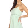 White Mark Women's Scoop Neck Tiered Maxi Sun Dress - 4 of 4
