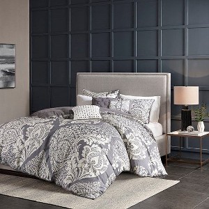 NicBex 6 Pcs Transitional Comforter Set Cozy Cotton Bedding Set, Cotton Printed Duvet Cover Set, 1 Duvet Cover, Shams, Pillows, Machine Washable - 1 of 4