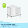 Graco Stella 4-in-1 Convertible Mini Crib with Mattress - 4 of 4