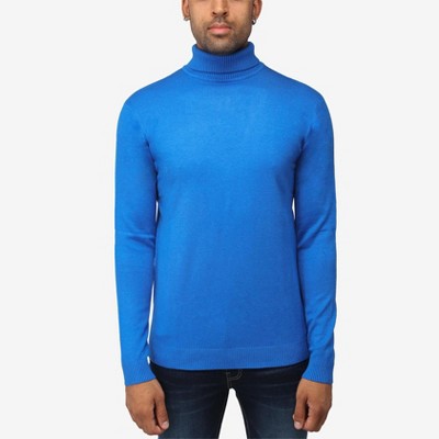 Royal blue shop mock turtleneck