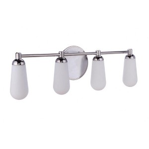Craftmade Lighting Riggs 4 - Light Vanity in  Brushed Polished Nickel/Polished Nickel - 1 of 1