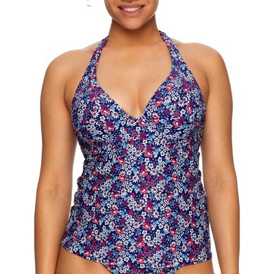 Sunsets Women's Amalfi Bloom Muse Halter Underwire Tankini Top - 73D-AMABL