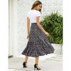 Maternity Dress High Waist Maternity Patchwork Long Skirt - 2 of 4