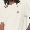 Dalix UFO Embroidered Cotton Relaxed Boxy Fit Short Sleeve Crewneck Tee Shirt Mens - 4 of 4