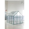 CAVINAS 6*10ft Polycarbonate Greenhouse with UV Protection Walk-in Storage Shed with Adjustable Vent Window and Lockable Hinged Door - 2 of 4