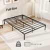 Safstar Full Size Metal Bed Frame Heavy Duty Support Slats Mattress Foundation - 2 of 4